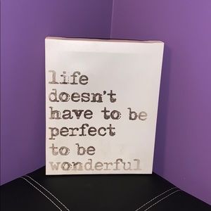 Canvas Motivational Quote